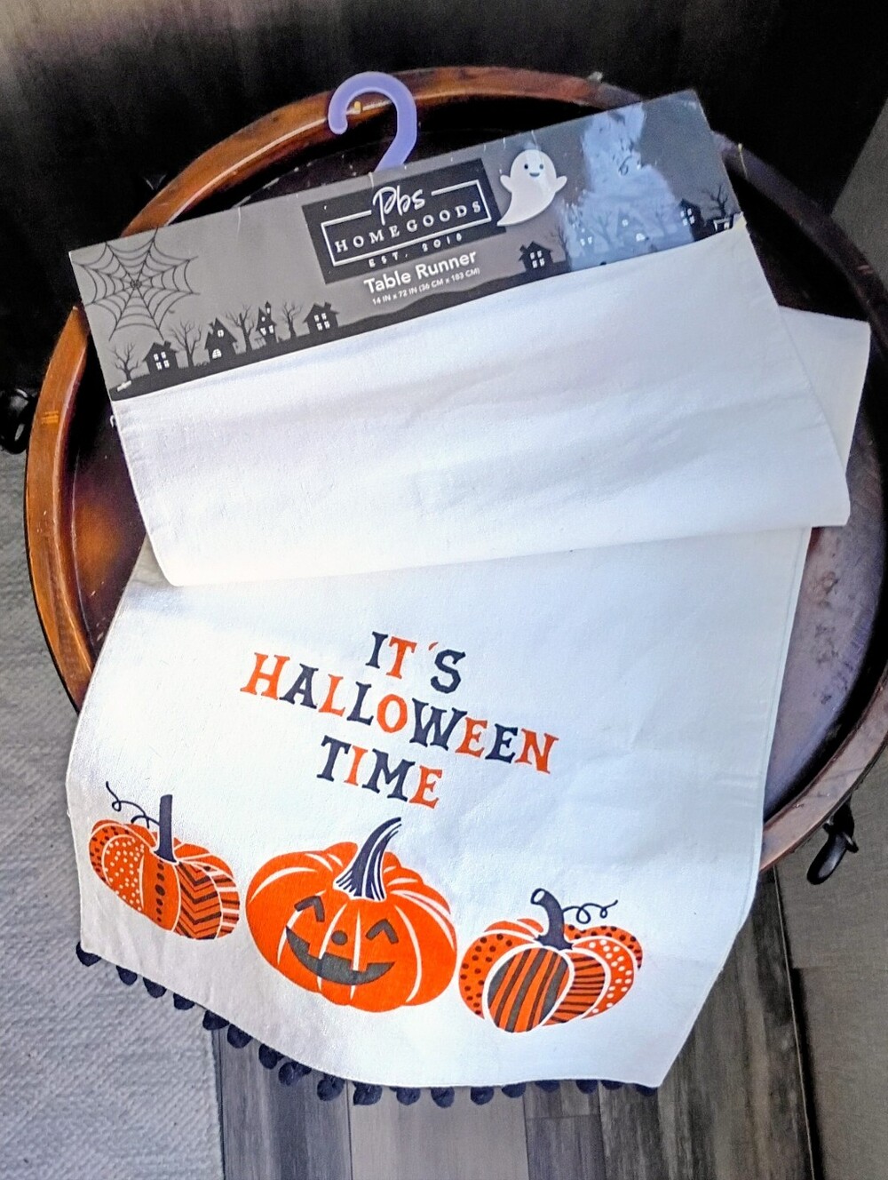 HaLlOwEeN Table Runner 14" x 72 / Napkins Set of 6 BUNDLE BRAND-NEW w/tags